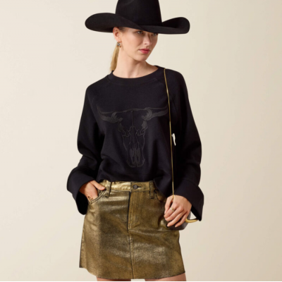 ARIAT - Chandail Steer Statement - Noir