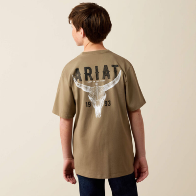ARIAT - T-shirt Best Longhorn pour Garçon -...
