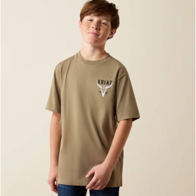 ARIAT - T-shirt Best Longhorn pour Garçon - Fallen Rock