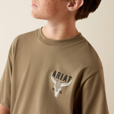 ARIAT - T-shirt Best Longhorn pour Garçon - Fallen Rock