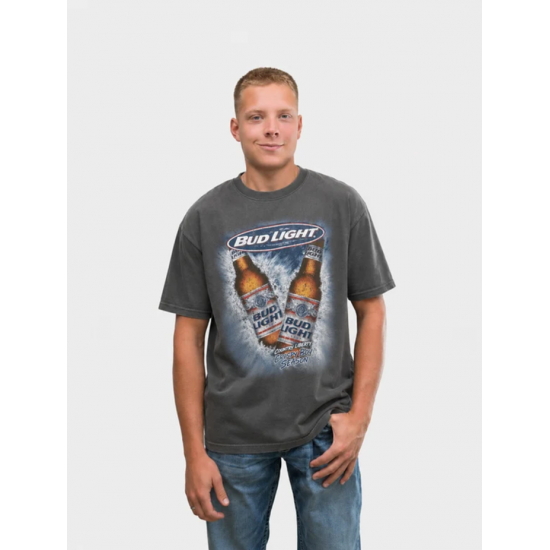 COUNTRY LIBERTY - T-Shirt Unisexe Vintage Grey Bud Classic