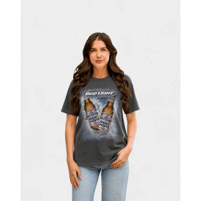 COUNTRY LIBERTY - T-Shirt Unisexe Vintage Grey Bud Classic