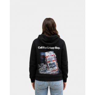 COUNTRY LIBERTY - Hoodie Unisexe Black Bud Retro
