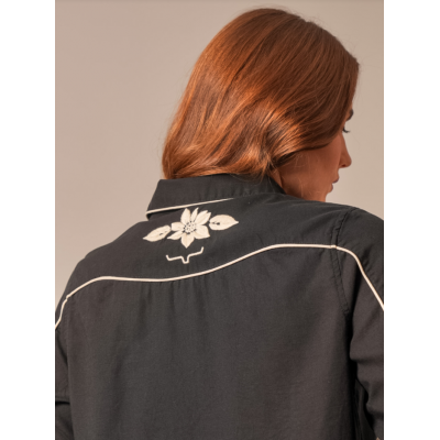 KIMES RANCH - Chemise Stevie - Noir