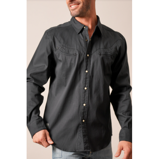 KIMES RANCH - Chemise Baffert - Noir