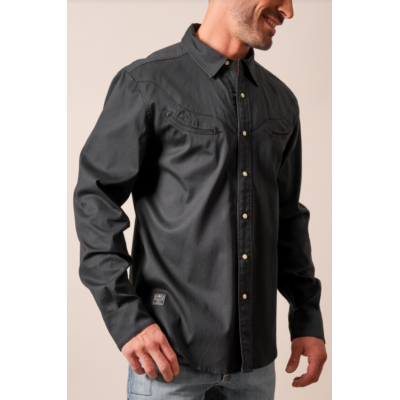 KIMES RANCH - Chemise Baffert - Noir