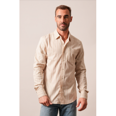 KIMES RANCH - Chemise Hanover - Naturel