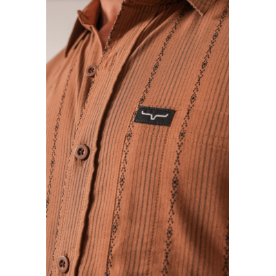KIMES RANCH - Chemise Hanover - Brun