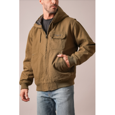 KIMES RANCH - Manteau Bennett - Vert Armée