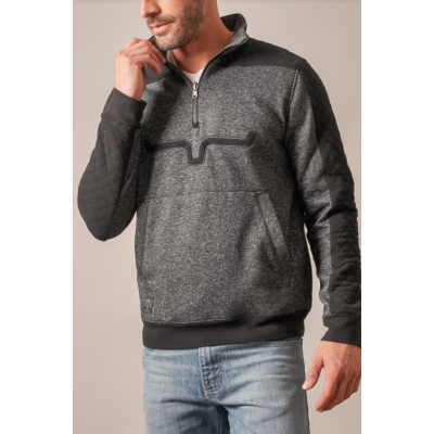 KIMES RANCH - Crewneck Canfield - Charcoal Heather