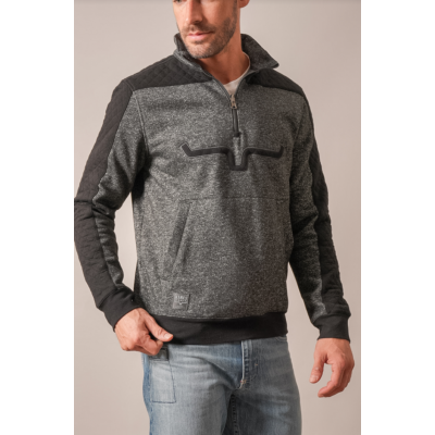KIMES RANCH - Crewneck Canfield - Charcoal Heather