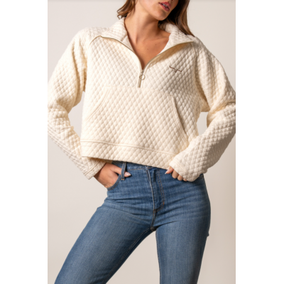 KIMES RANCH - Hoodie Rita - Naturel