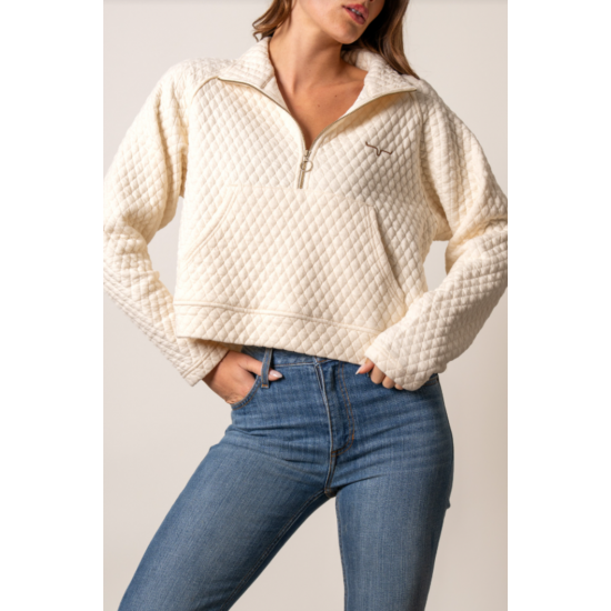 KIMES RANCH - Hoodie Rita - Naturel