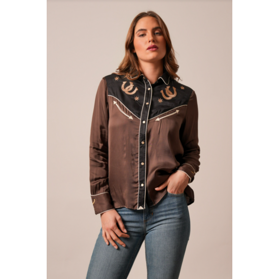 KIMES RANCH - Chemise Merada - Noir