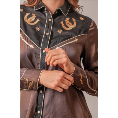 KIMES RANCH - Chemise Merada - Noir
