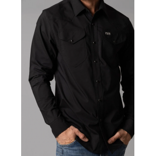 KIMES RANCH - Chemise Blackout - Noir