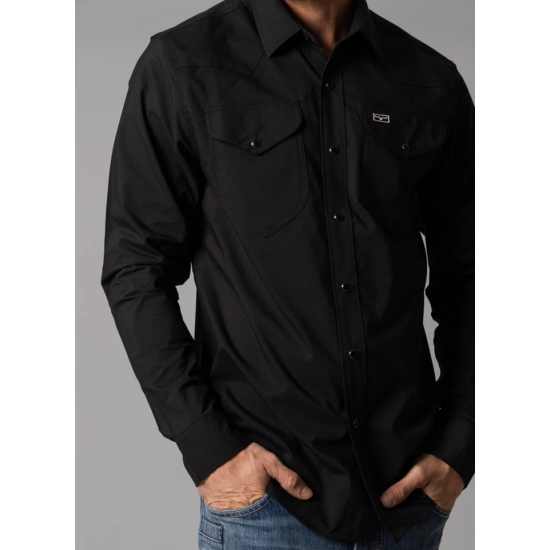 KIMES RANCH - Chemise Blackout - Noir