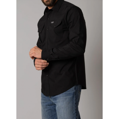 KIMES RANCH - Chemise Blackout - Noir