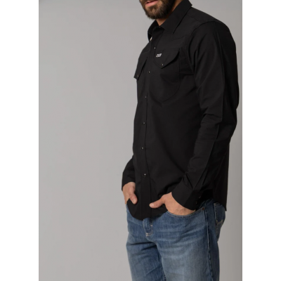 KIMES RANCH - Chemise Blackout - Noir