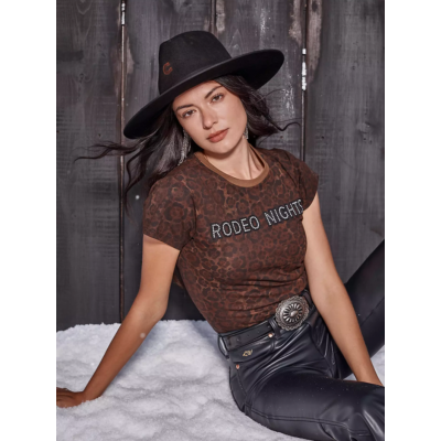 WRANGLER® - T-Shirt Rodeo Nights - Léopard