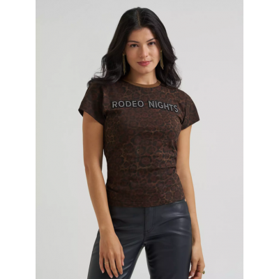 WRANGLER® - T-Shirt Rodeo Nights - Léopard
