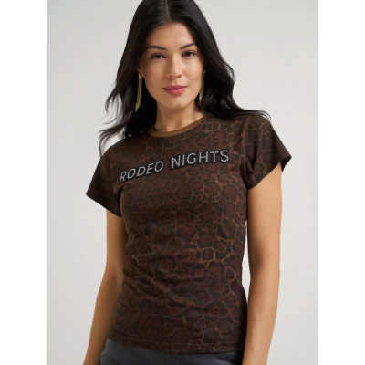 WRANGLER® - T-Shirt Rodeo Nights - Léopard