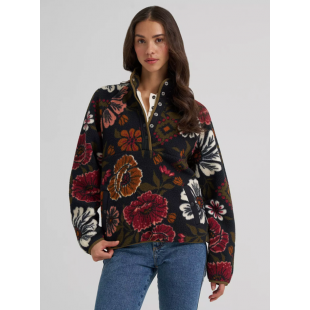 WRANGLER® - Pull à Boutons Snap en Sherpa -...