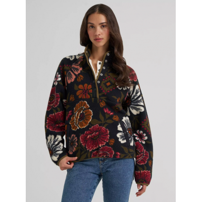 WRANGLER® - Pull à Boutons Snap en Sherpa -...