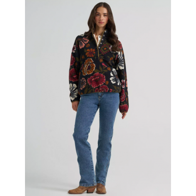 WRANGLER® - Pull à Boutons Snap en Sherpa - Canyon Bourgogne