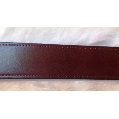 LCM - Ceinture en cuir cognac