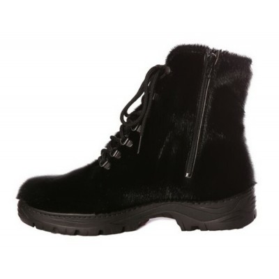 Bilodeau - Bottes urbaines DAVID, loup marin noir, semelles Traction