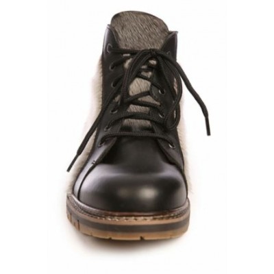 Bilodeau - Bottillons urbains DEXTER cuir noir