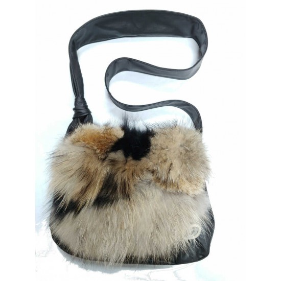 Bilodeau - Sac à main PAYSANNE, cuir noir et...