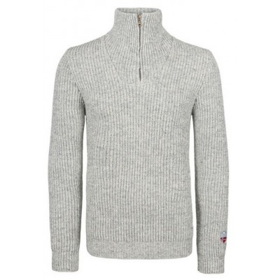 Norlender - Pull en laine FITJAR, gris