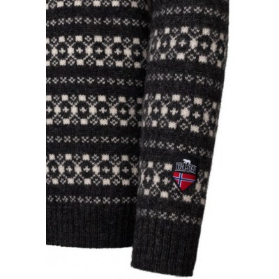 Norlender - Pull en laine HITRA, charcoal
