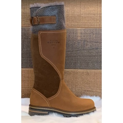 Saute-Mouton - Bottes urbaines TABATHA Hazelnut