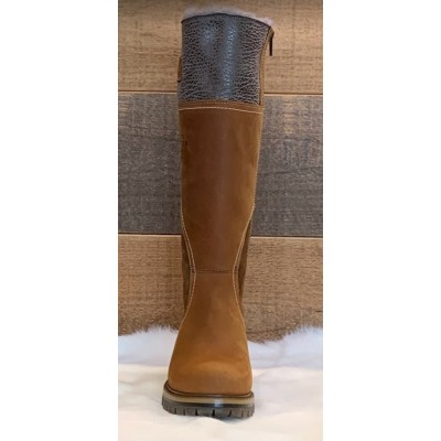 Saute-Mouton - Bottes urbaines TABATHA Hazelnut