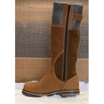 Saute-Mouton - Bottes urbaines TABATHA Hazelnut