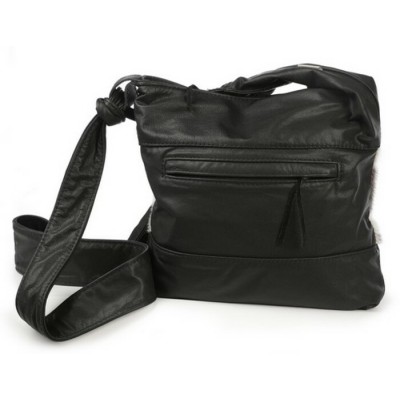 Bilodeau - Sac à main DAISY en damier de loup marin naturel
