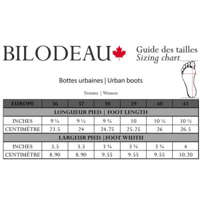 Bilodeau - Bottes urbaines ALY, loup marin naturel