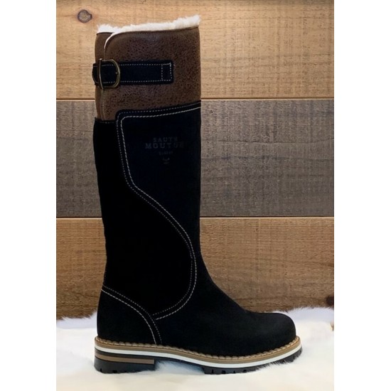 Saute-Mouton - Bottes urbaines TABATHA, Noir