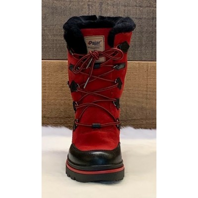 Pajar - Bottes urbaines VALERIE S noir-rouge