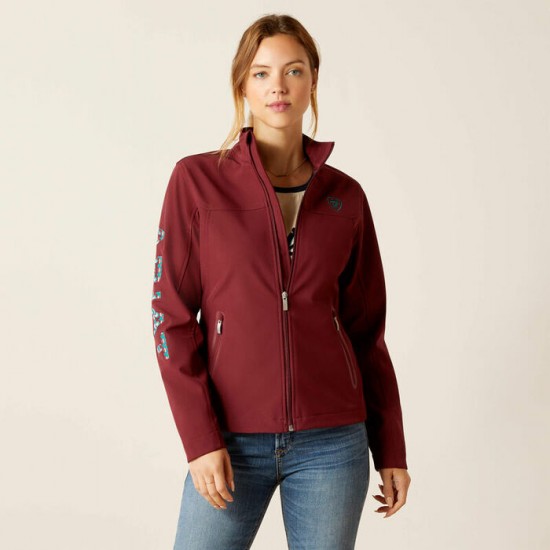 ARIAT - Veste Softshell New Team Rouge  