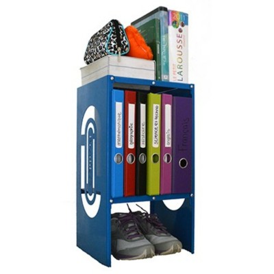 Tablette (étagère) pour casier 12 pouces large noir avec plus de dégagement pour les bottes (26"long)