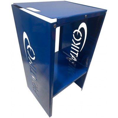 Tablette (étagère) pour casier 12 pouces large noir avec plus de dégagement pour les bottes (26"long)
