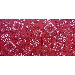 Foulards Classique bandanas (rouge)