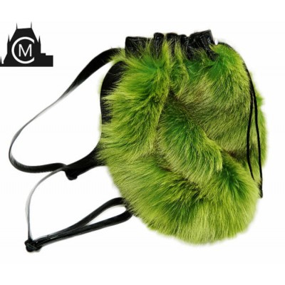  SAC à dos en fourrure de renard 