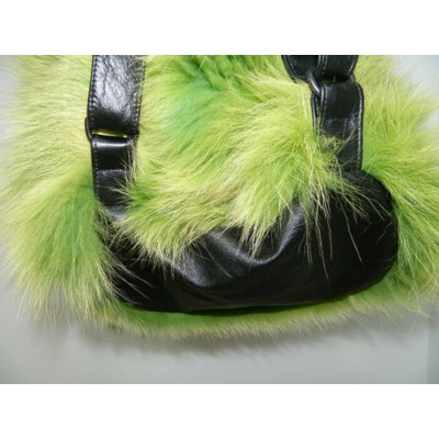  SAC à dos en fourrure de renard 