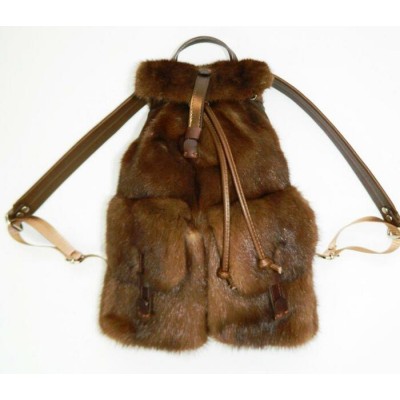  SAC à dos en fourrure de vison 
