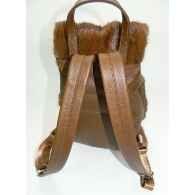  SAC à dos en fourrure de vison 